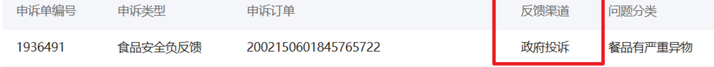 食安投诉，政府投诉是个什么东西？